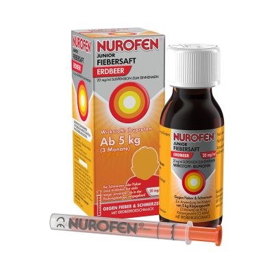 NUROFEN Junior Fiebersaft Erdbeer 20 mg/ml