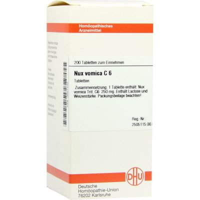 NUX VOMICA C 6 Tabletten