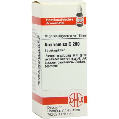 NUX VOMICA D 200 Globuli