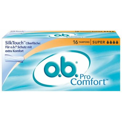 O.B. Tampons ProComfort super