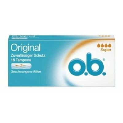 O.B. Tampons super