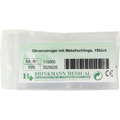 OHRENREINIGER m.Metallschlinge