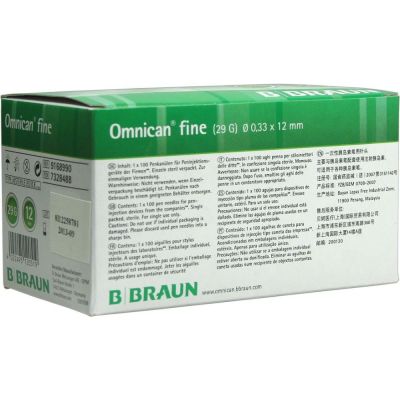 OMNICAN FINE PEN KANUELE 0,33X12MM