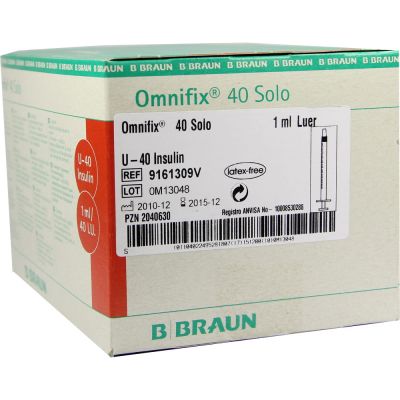 OMNIFIX Solo Insulinspr.1 ml U40