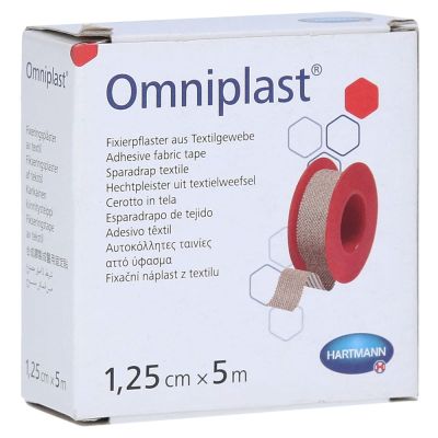 OMNIPLAST Fixierpflaster Textilgew.1,25 cmx5 m