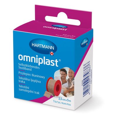 OMNIPLAST Fixierpflaster Textilgew.2,5 cmx5 m OTC