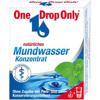 ONE DROP Only natürliches Mundwasser Konzentrat