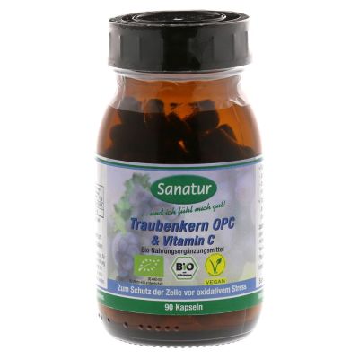 OPC Traubenkern und Vitamin C Kapseln