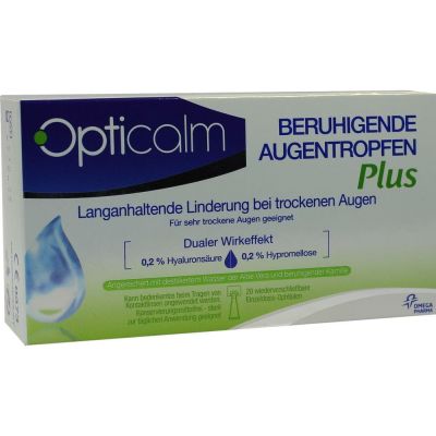 OPTICALM beruhigende Augentropfen Plus