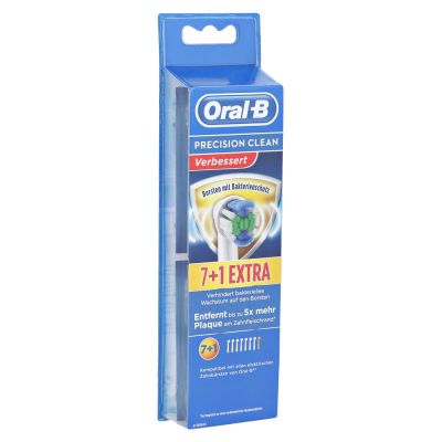 ORAL B Aufsteckbürsten Prec.Clean Bakteriensch.7+1