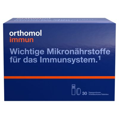 ORTHOMOL Immun Trinkfläschchen/Tabl. Kombipack