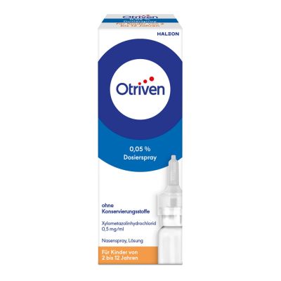 OTRIVEN 0,05% Dosierspray ohne Konserv.Stoffe