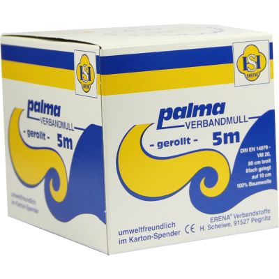 PALMA Verbandmull 80 cm 5 m Rolle