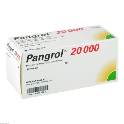 PANGROL 20000 magensaftresistente Tabletten