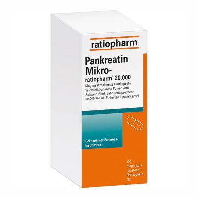 PANKREATIN Mikro-ratio.20.000 magensaftr.Hartkaps.