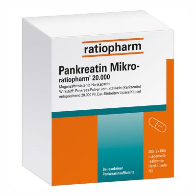 Pankreatin Mikro-ratiopharm 20000