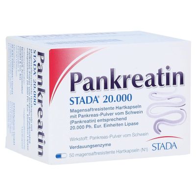 PANKREATIN STADA 20.000 magensaftres.Hartkapseln