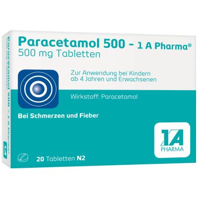 PARACETAMOL 500-1A Pharma Tabletten