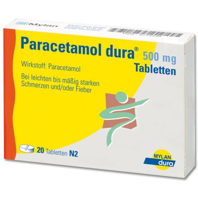 PARACETAMOL dura 500 mg Tabletten