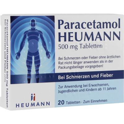 PARACETAMOL HEUMANN 500mg Tab.b.Schmerzen u.Fieber