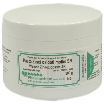 Pasta Zinci oxidati mollis SR bei Hautentzündungen