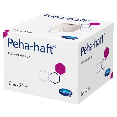 PEHA-HAFT Fixierbinde latexfrei 6 cmx21 m