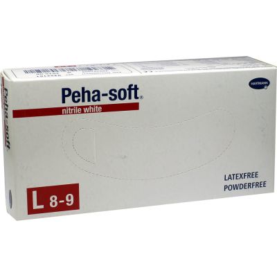 PEHA-SOFT nitrile white Unt.Hands.unsteril pf L