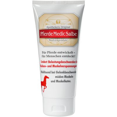 Apothekers Original PferdeMedicSalbe, die Unverwechselbare