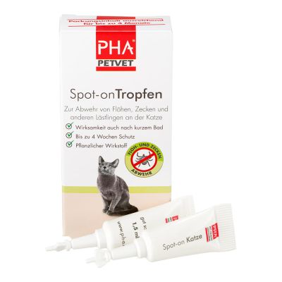 PHA Spot-on Tropfen f.Katzen