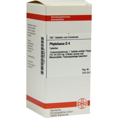 PHYTOLACCA D 4 Tabletten