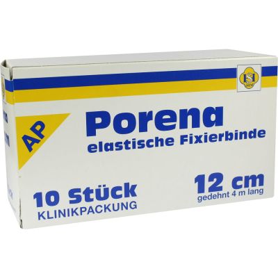 PORENA elast.Mullbinde 12 cm weiss o.Cello