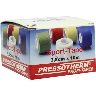 PRESSOTHERM Sport-Tape 3,8 cmx10 m grün