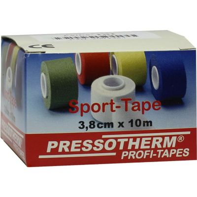 PRESSOTHERM Sport-Tape 3,8 cmx10 m rot