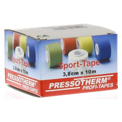 PRESSOTHERM Sport-Tape 3,8 cmx10 m schwarz