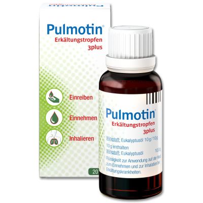 PULMOTIN Erkältungstropfen 3plus