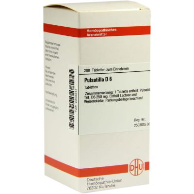 PULSATILLA D 6 Tabletten