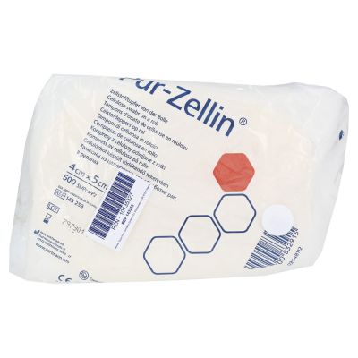 PUR-ZELLIN 4x5 cm steril Rolle zu 500 St.CPC