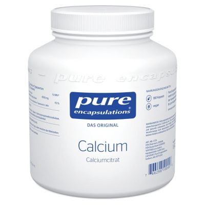 PURE ENCAPSULATIONS Calcium Calciumcitrat Kapseln