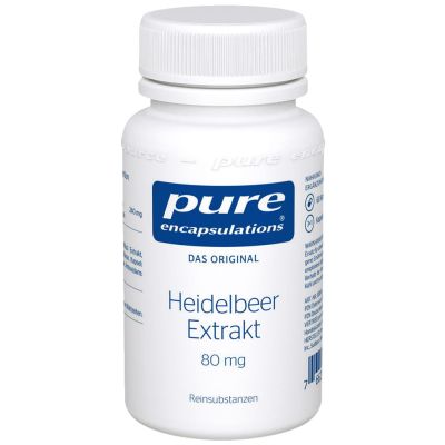 PURE ENCAPSULATIONS Heidelbeer Extrakt 80 mg Kaps.