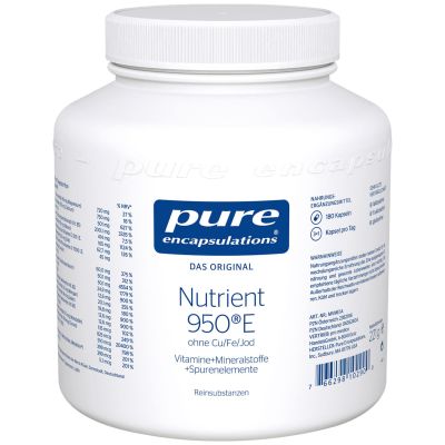 PURE ENCAPSULATIONS Nutrient 950E o.Cu/Fe/Jod