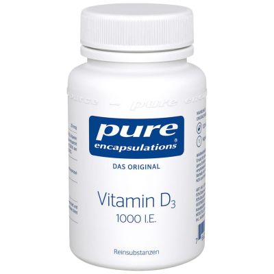 PURE ENCAPSULATIONS Vitamin D3 1000 I.E. Kapseln