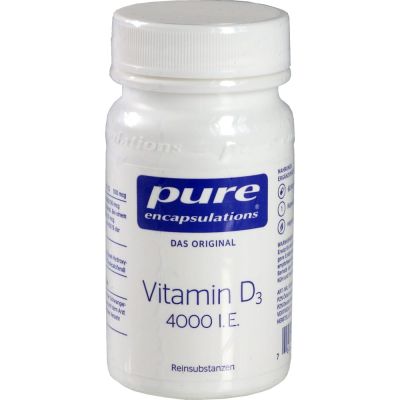 PURE ENCAPSULATIONS Vitamin D3 4000 I.E. Kapseln