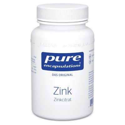 PURE ENCAPSULATIONS Zink Zinkcitrat Kapseln