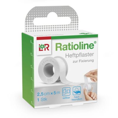 RATIOLINE acute Heftpflaster 2,5 cmx5 m