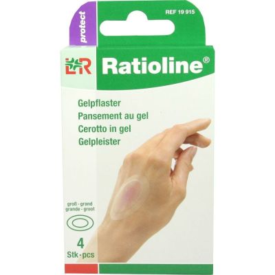 RATIOLINE protect Gelpflaster gross