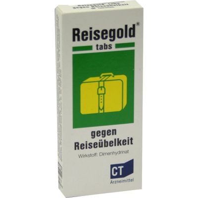 REISEGOLD Tabs gegen Reiseübelkeit