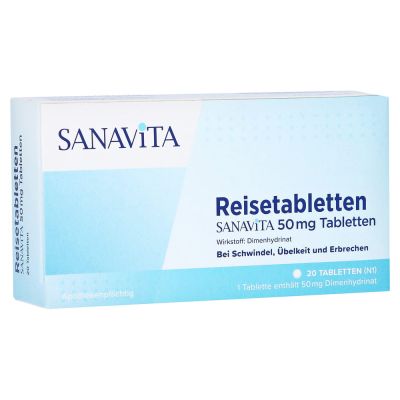 REISETABLETTEN Sanavita 50 mg Tabletten