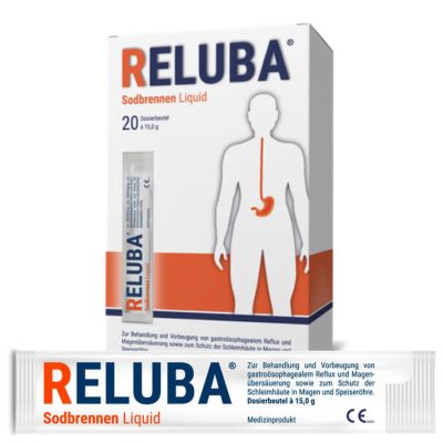 RELUBA Sodbrennen Liquid Sachets