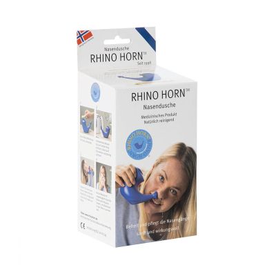 RHINO HORN Nasendusche blau