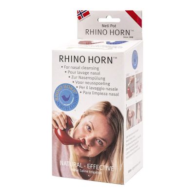 RHINO HORN Nasendusche rot